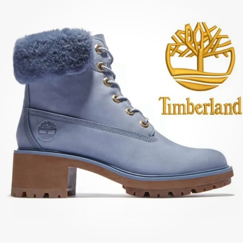 Timberland woman Kinsley 6” waterproof boots medium blue